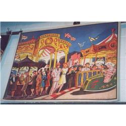  Amusement Park Circus Bumper Cars Original  #1115463