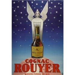 LARGE Cognac Rouyer French Art Deco Poster #1115466