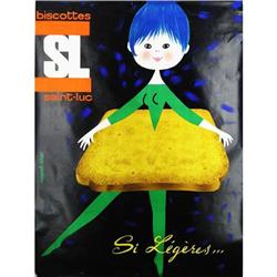 Original Biscottes St Luc  c: 1950 #1115480