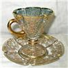 Image 1 : Moser Enameled Cup & Saucer #1115799