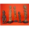 Image 1 : African Antique Sculpture, Set of 5 Lobi #1115914