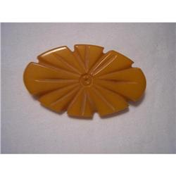 Bakelite Butterscotch Pin #1143149
