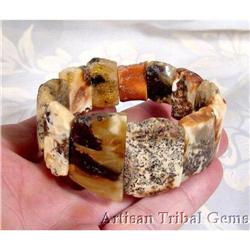 One of a KIND~Baltic Amber Artisan Bracelet~38 #1143261