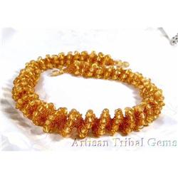 MASSIVE Woven HONEY Baltic Amber Choker~85 #1143264