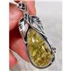 Image 1 : Amid Leaves Baltic Amber Sterling #1143511