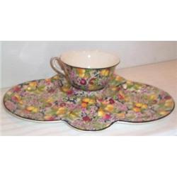 Crown Ducal Chintz Fruit Luncheon Set #1144428
