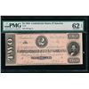 Image 1 : 1864 $2 Confederate States of America Note PMG 62EPQ