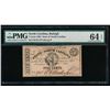 Image 1 : 1863 Five Cent Raleigh NC Obsolete Note PMG 64EPQ