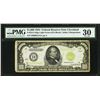 Image 1 : 1934 $1000 Low Serial Cleveland Federal Reserve Note PMG 30