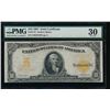 Image 1 : 1907 $10 Gold Certificate PMG 30