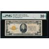 Image 1 : 1928 $20 Gold Certificate PMG 30EPQ