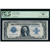 Image 1 : 1923 $1 Silver Certificate PCGS 64