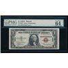 Image 1 : 1935A $1 Hawaii Silver Certificate PMG 64EPQ