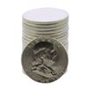 Image 1 : Roll of (20) Brilliant Uncirculated 1963 Franklin Half Dollar Coins