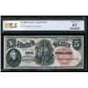 Image 1 : 1880 $5 Legal Tender Note PCGS 63
