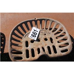 "STODARD MFG - DAYTON - NO. 0" CAST SEAT