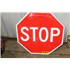 Image 1 : SINGLE SIDED METAL "STOP" SIGN