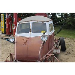 1940'S FUDGE SNOW SEDAN/MENASCO AIRPLANE MOTOR