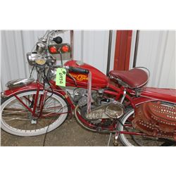 MONARK WHIZZER MOTORIZED BIKE (RED)