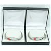 Image 1 : 2PK ST. STEEL CUSTOMIZABLE CLASSIC MEDICAL ALERT