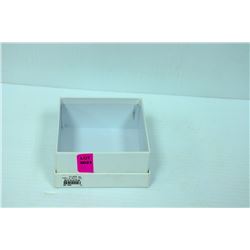 TWO TONE WINDOW STYLE POCKET WATCH W/ ENGRAVING