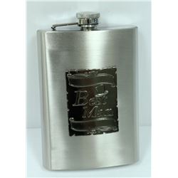 ST. STEEL "BEST MAN" 8OZ FLASK