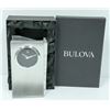 Image 1 : BULOVA CUSTOMIZABLE METAL PLAQUE STYLE DESK CLOCK