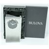 Image 1 : BULOVA CUSTOMIZABLE METAL PLAQUE STYLE DESK CLOCK