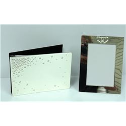 2PK BUNDLE OF TWO HEARTS 4X6 PICTURE FRAME &