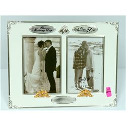DOUBLE 4X6 TWIN PHOTO WEDDING/ HAPPY 50TH