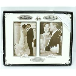 DOUBLE 4X6 TWIN PHOTO WEDDING/ HAPPY 25TH