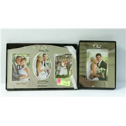 BUNDLE OF 2 FORMAL WEDDING PICTURE FRAMES
