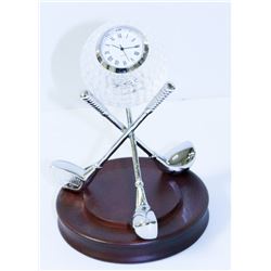 QUARTZ GOLF THEMED DESK CLOCK