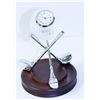 Image 1 : QUARTZ GOLF THEMED DESK CLOCK