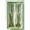 Image 1 : KING & QUEEN THEMED CHAMPAGNE FLUTE SET