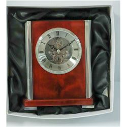 TALL PIANO SKELETON DESK CLOCK