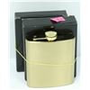 Image 1 : BUNDLE OF 3 GOLD 6 OZ FLASKS