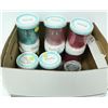 Image 1 : BOX OF ASSORTED BRIDAL THEMED STEM LESS INSULATED