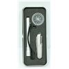 Image 1 : 3PC ST. STEEL KNIFE, COMPASS & FLASHLIGHT SET