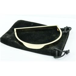 HINGED MENS GOLD BRACELET