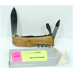 VICTORINOX EVO WOOD 6 FUNCTION POCKET KNIFE