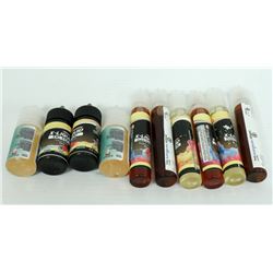 10PK OF 30ML ASSORTED MG & FLAVOR VAPE JUICE
