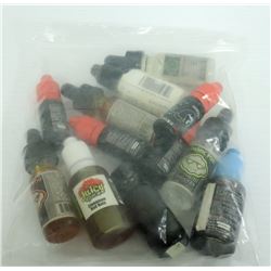 11PK OF ASSORTED ML/ MG & FLAVOR VAPE JUICE