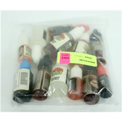 12PK OF ASSORTED ML/ MG & FLAVOR VAPE JUICE