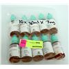 Image 1 : 10PK OF 30ML ASSORTED 3MG BREAKFAST CAKES FLAVOR
