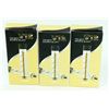 Image 1 : 3PK OF V12 TWISTY QUARTZ BLUNTS; ASSORTED COLORS