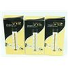 Image 1 : 3PK OF V12 TWISTY QUARTZ BLUNTS; ASSORTED COLORS