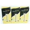 Image 1 : 3PK OF V12 TWISTY QUARTZ BLUNTS; ASSORTED COLORS