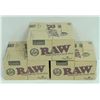 Image 1 : BUNDLE OF 3- 24PK RAW CLASSIC NATURAL  UNREFINED