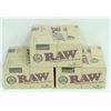 Image 1 : BUNDLE OF 3- 24PK RAW CLASSIC NATURAL  UNREFINED